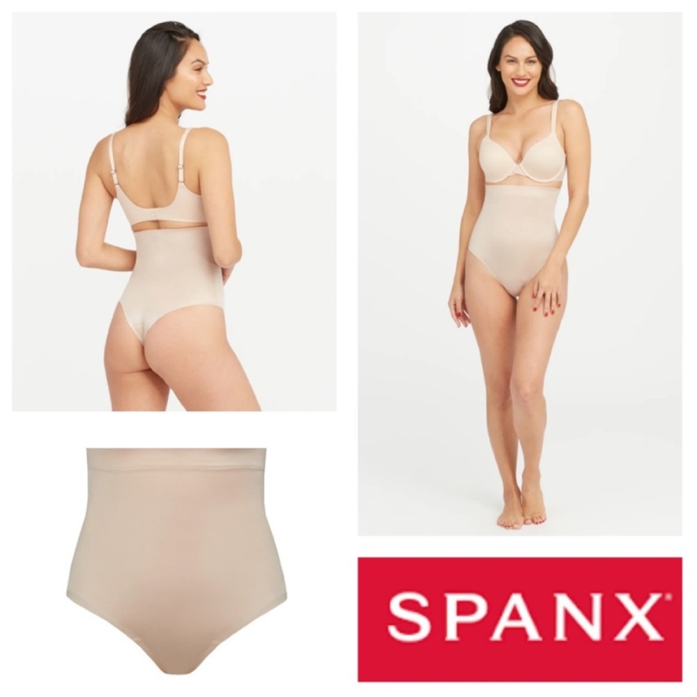 NWT Spanx Suit Your Fancy High-Waisted Thong